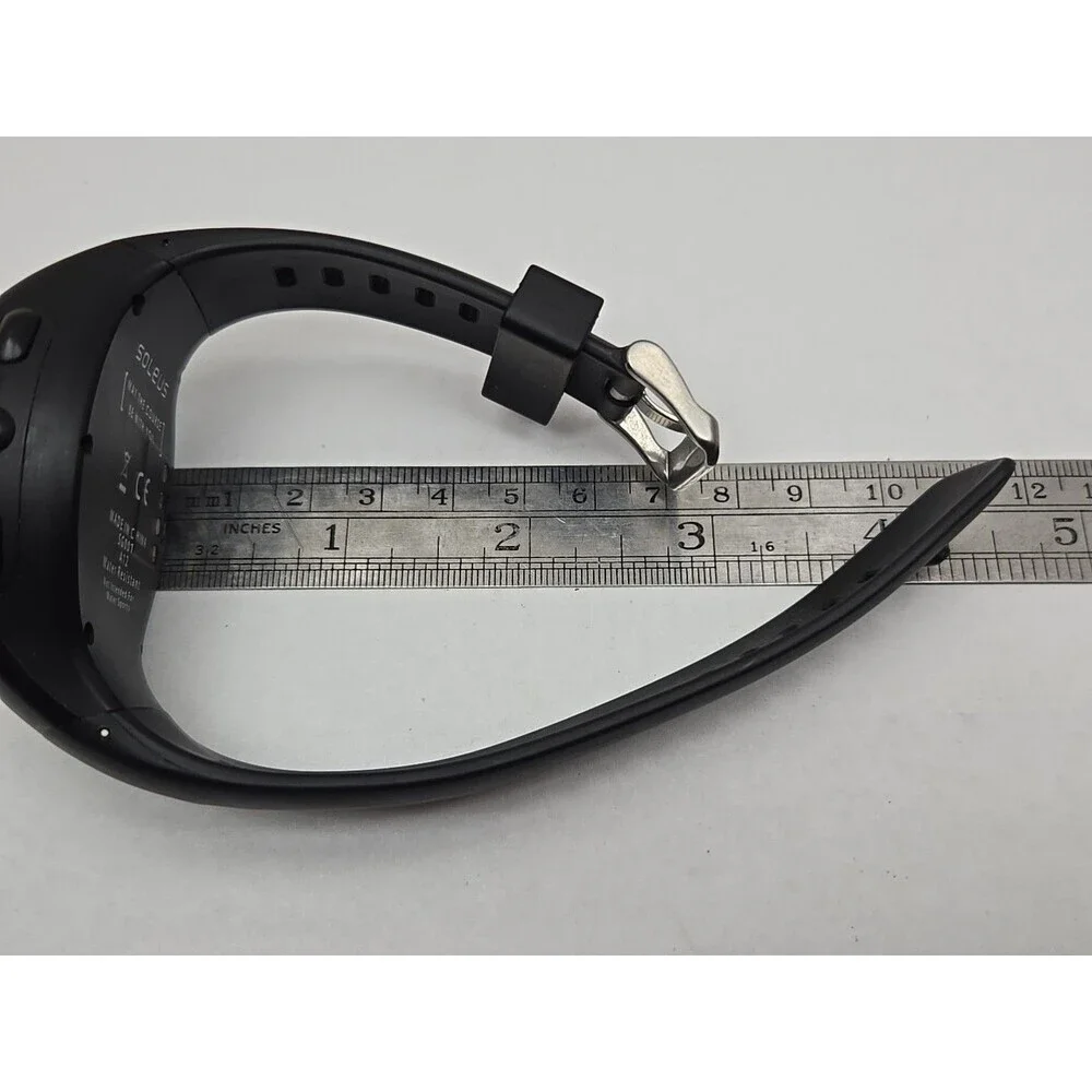 Soleus SG100 J13 GPS Running Watch Digital Fitness Stopwatch Backlight Black